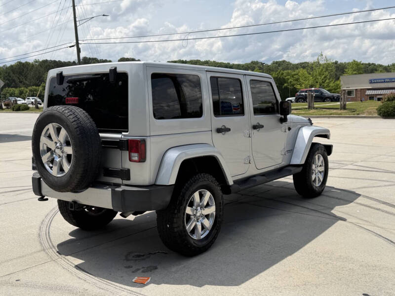 2012 Jeep Wrangler Unlimited Sahara