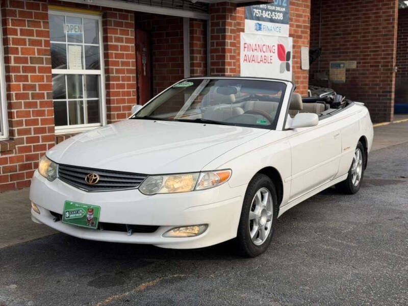 2002 Toyota Camry Solara SE V6