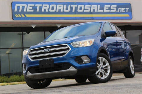 2017 Ford Escape for sale at METRO AUTO SALES in Arlington TX