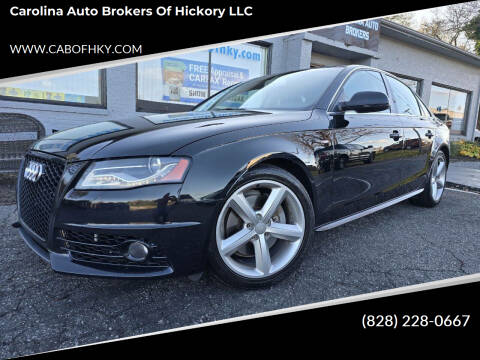 2012 Audi A4 for sale at Carolina Auto Brokers of Hickory LLC in Hickory NC