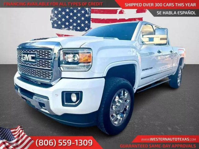 2016 GMC Sierra 2500HD for sale at WESTERN AUTO in Lubbock, TX