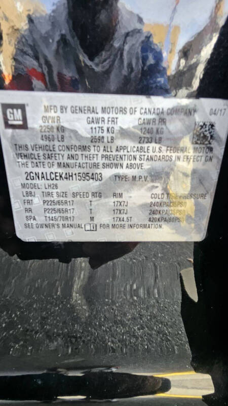 2017 Chevrolet Equinox LT