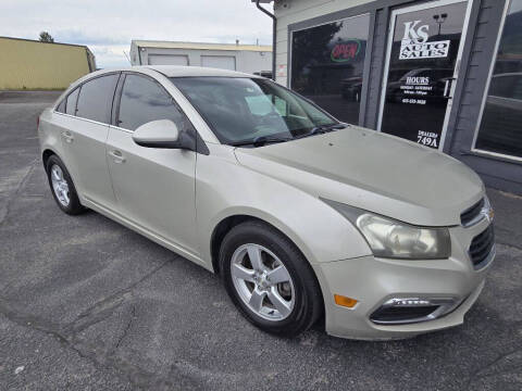2016 Chevrolet Cruze Limited for sale at K & S Auto Sales in Smithfield UT