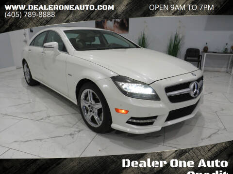 2012 Mercedes-Benz CLS for sale at Dealer One Auto Credit in Oklahoma City OK