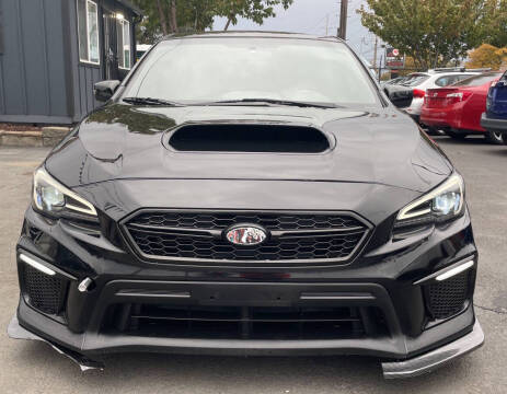 2018 Subaru WRX for sale at Utah Credit Approval Auto Sales in Murray UT