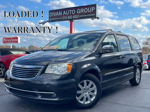 2011 Chrysler Town and Country for sale at Divan Auto Group in Feasterville Trevose PA