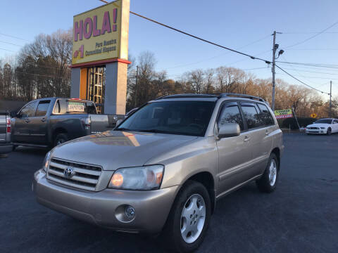 2006 Toyota Highlander for sale at No Full Coverage Auto Sales in Austell GA