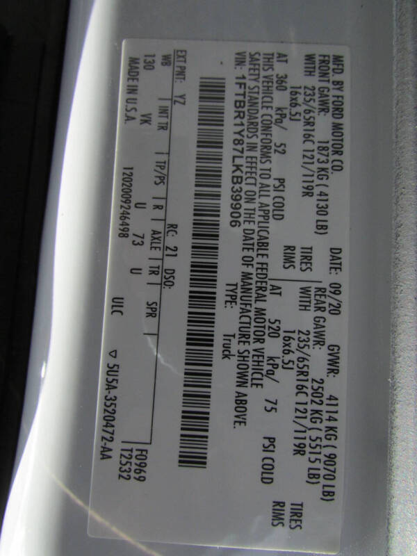 2020 Ford Transit 250