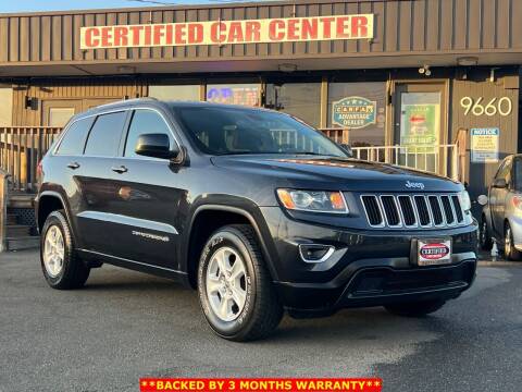 2014 Jeep Grand Cherokee for sale at CERTIFIED CAR CENTER in Fairfax VA