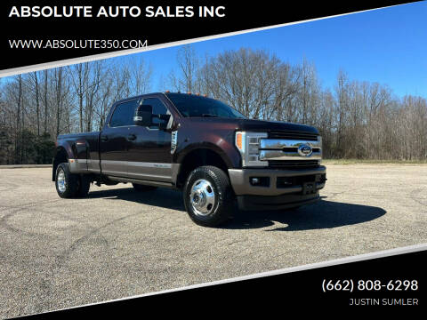 2018 Ford F-350 Super Duty for sale at ABSOLUTE AUTO SALES INC in Corinth MS