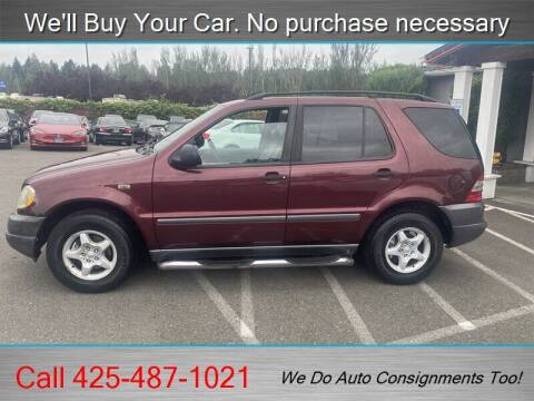 1998 Mercedes-Benz M-Class for sale at Platinum Autos in Woodinville WA