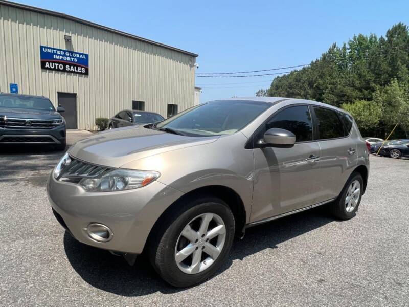 2010 Nissan Murano for sale at United Global Imports LLC in Cumming GA