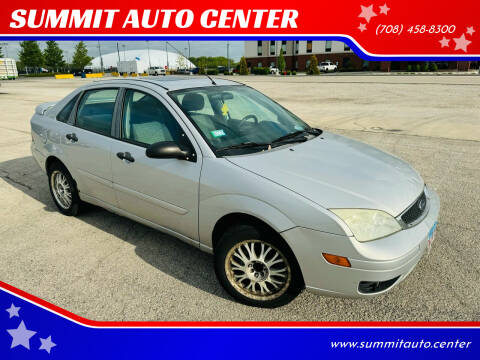 2007 Ford Focus for sale at SUMMIT AUTO CENTER in Summit IL