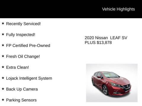 2020 Nissan LEAF SV PLUS
