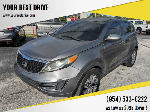 2016 Kia Sportage for sale at YOUR BEST DRIVE in Oakland Park FL