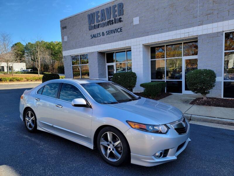 2012 Acura TSX for sale at Weaver Motorsports Inc in Cary NC