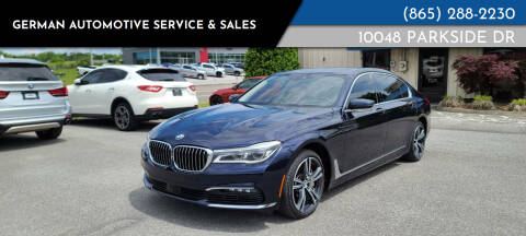 2016 BMW 7 Series for sale at German Automotive Service & Sales in Knoxville TN