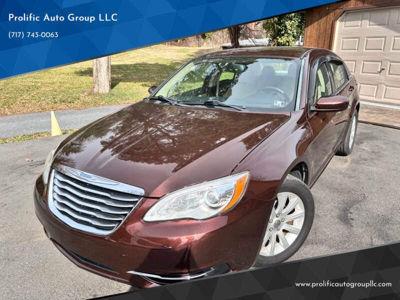 2012 Chrysler 200 for sale at Prolific Auto Group LLC in Highspire PA