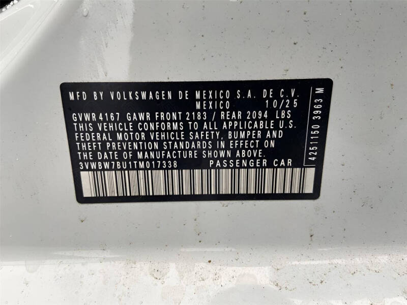 2026 Volkswagen Jetta Sport