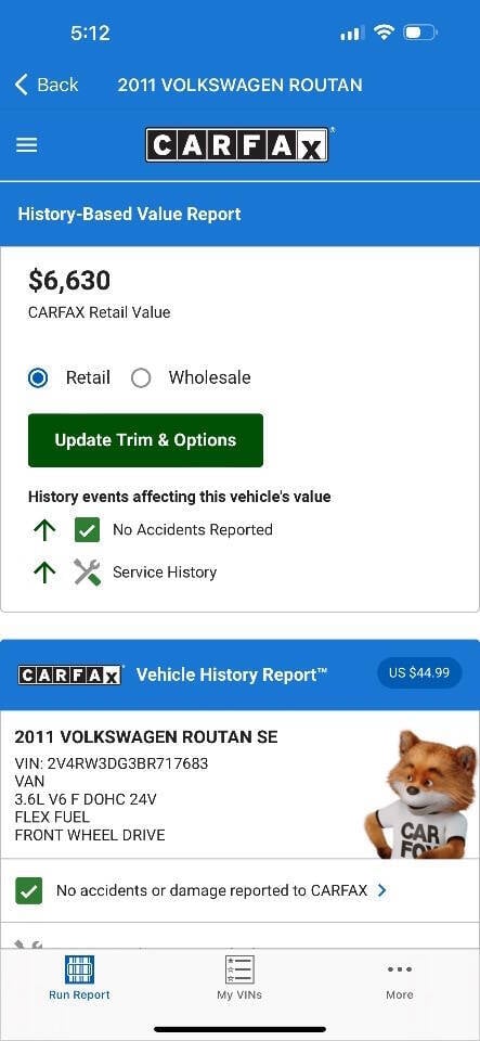 2011 Volkswagen Routan for sale at First Choice Auto Center LLC in Cincinnati, OH