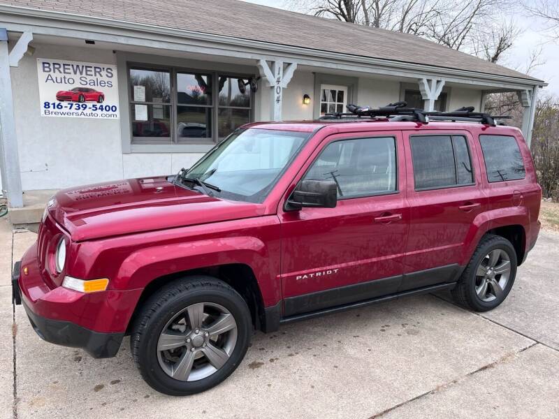 2015 Jeep Patriot for sale at Brewer's Auto Sales in Greenwood MO