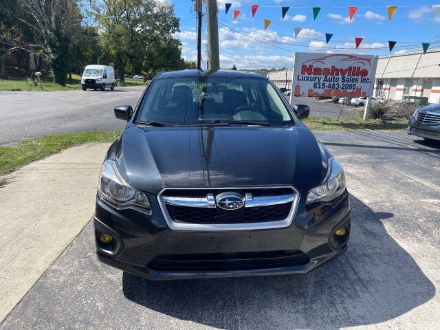 2012 Subaru Impreza for sale at Nashville Luxury Auto Sales in Nashville, TN