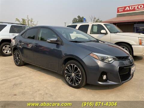 2015 Toyota Corolla for sale at About New Auto Sales in Lincoln CA