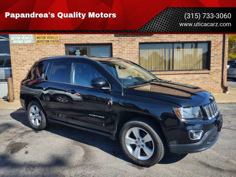 2015 Jeep Compass for sale at Papandrea's Quality Motors in Utica NY