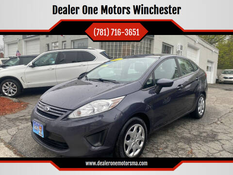 2013 Ford Fiesta for sale at Dealer One Motors Winchester in Winchester MA