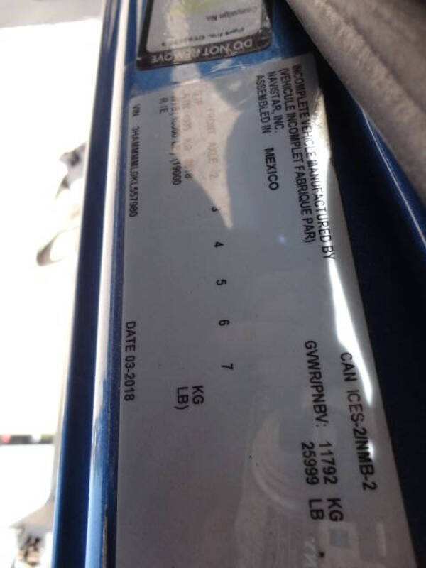 2019 International DuraStar 4300