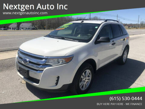 2012 Ford Edge for sale at Nextgen Auto Inc in Smithville TN