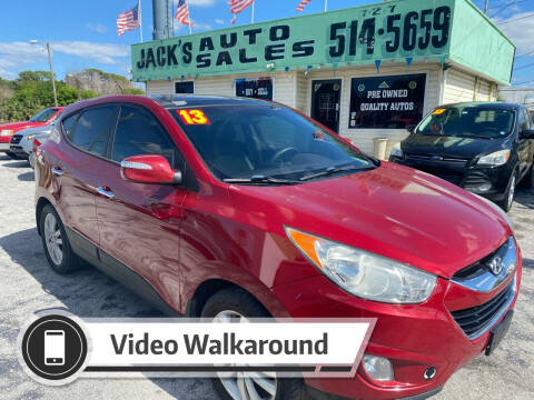 2013 Hyundai Tucson for sale at Jack's Auto Sales in Port Richey FL