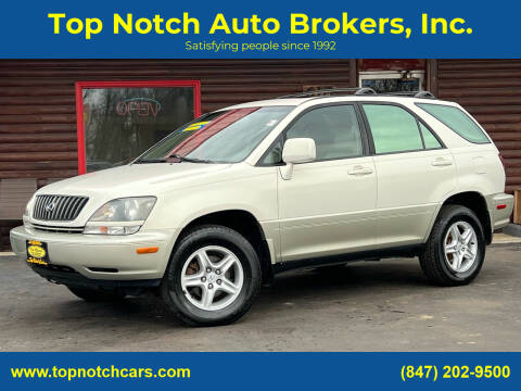 2000 Lexus RX 300 for sale at Top Notch Auto Brokers, Inc. in McHenry IL