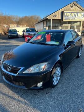 2010 Lexus IS 250 for sale at Frontline Motors Inc in Chicopee MA