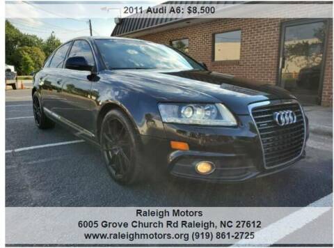 2011 Audi A6 for sale at Raleigh Motors in Raleigh NC