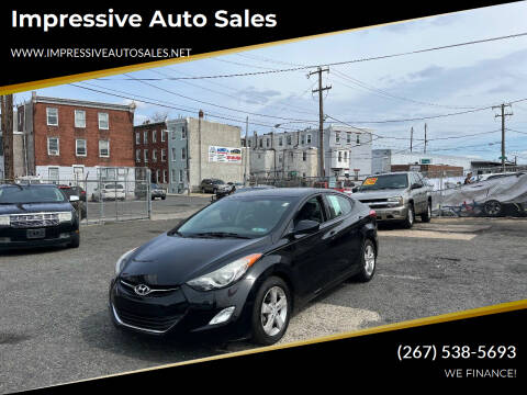 2013 Hyundai Elantra for sale at Impressive Auto Sales in Philadelphia PA