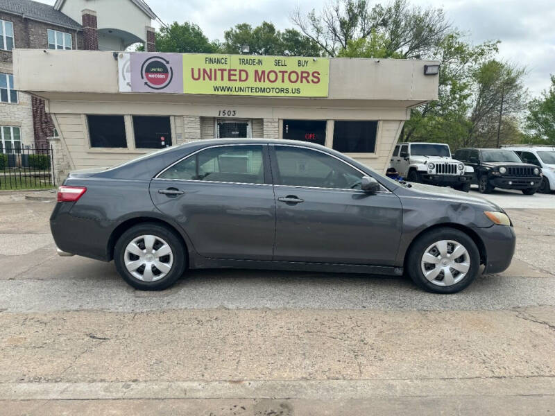 2007 Toyota Camry for sale at UNITED MOTORS in Mckinney TX