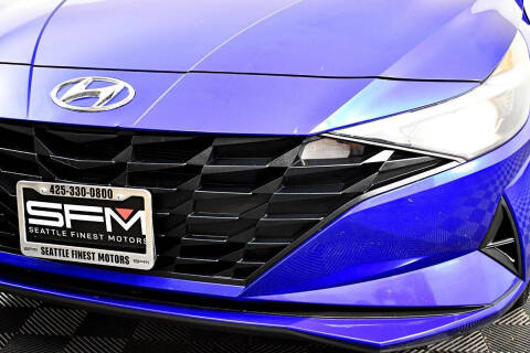 2023 Hyundai Elantra Hybrid Blue