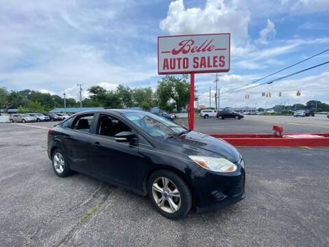 2013 Ford Focus for sale at Belle Auto Sales in Elkhart IN