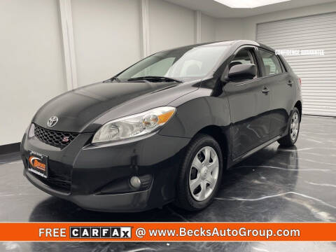 2010 Toyota Matrix for sale at Becks Auto Group in Mason OH