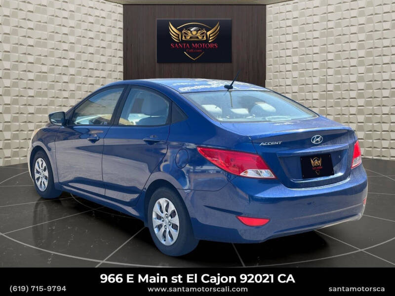 2016 Hyundai Accent SE
