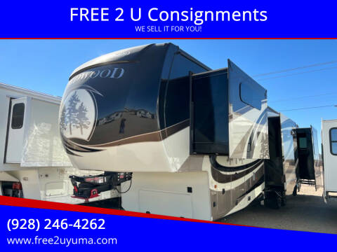 2018 Thor Motor Coach Redwood for sale at FREE 2 U Consignments in Yuma AZ