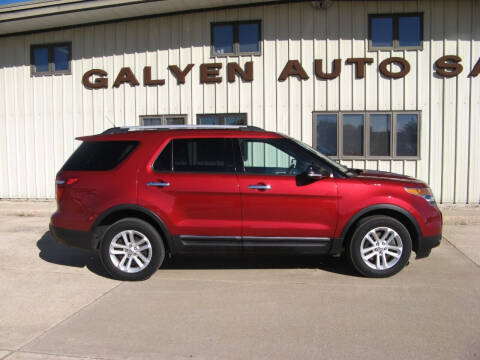 2015 Ford Explorer for sale at Galyen Auto Sales in Atkinson NE