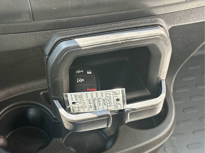 2025 RAM ProMaster