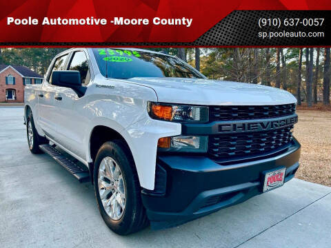 2020 Chevrolet Silverado 1500 for sale at Poole Automotive -Moore County in Aberdeen NC