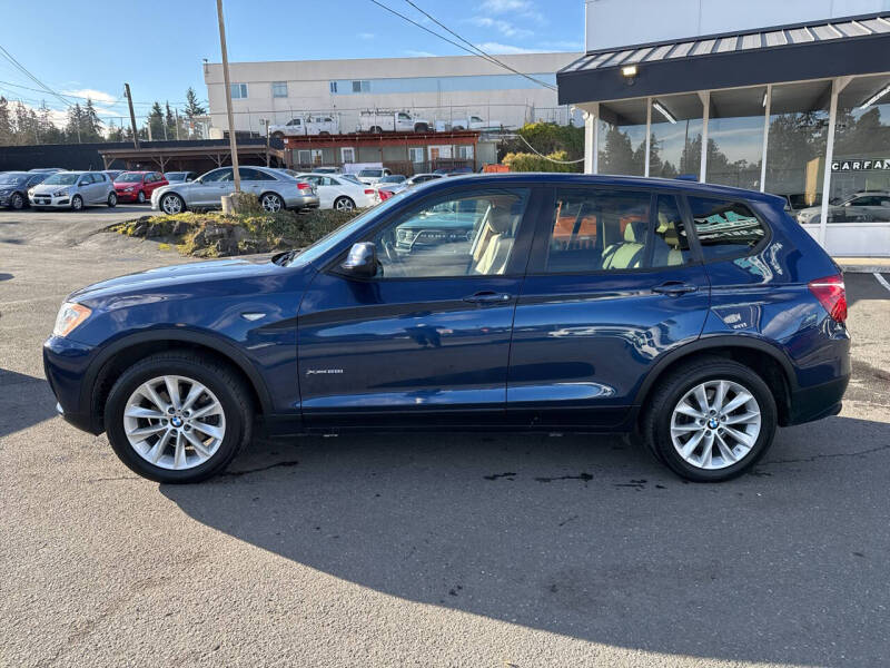 Used 2013 BMW X3 xDrive28i with VIN 5UXWX9C50D0A15106 for sale in Edmonds, WA