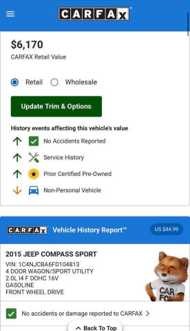 2015 Jeep Compass Sport