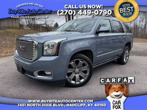 2016 GMC Yukon for sale at Buy Rite Auto Center in Radcliff KY