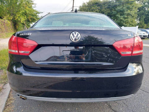 2012 Volkswagen Passat SE PZEV