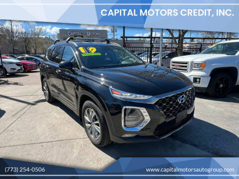 2019 Hyundai Santa Fe for sale at Capital Motors Credit, Inc. in Chicago IL
